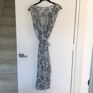 Lilya small S pattern wrap dress